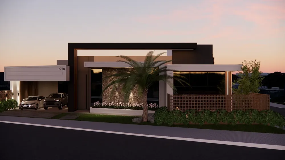 Residência Térrea, projeto de arquitetura assinado por Ariel Hermes