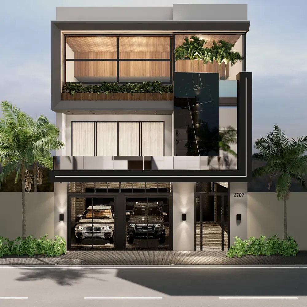 Residência Vertical, projeto de arquitetura assinado por Ariel Hermes